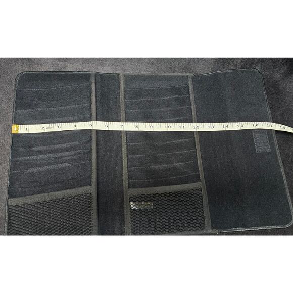 Leather Sun Visor CD Organizer Storage Wallet Sleeve Holder Holds 20 CD's - Picture 6 of 14